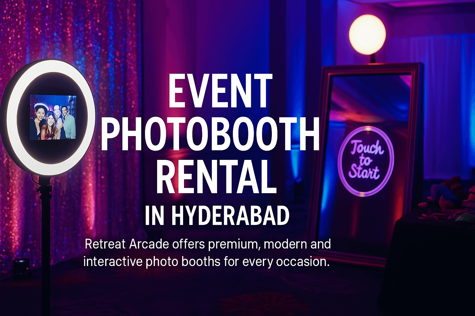 Event Photobooth Rentals – 360°, Magic Mirror, AI, Instant Print & More