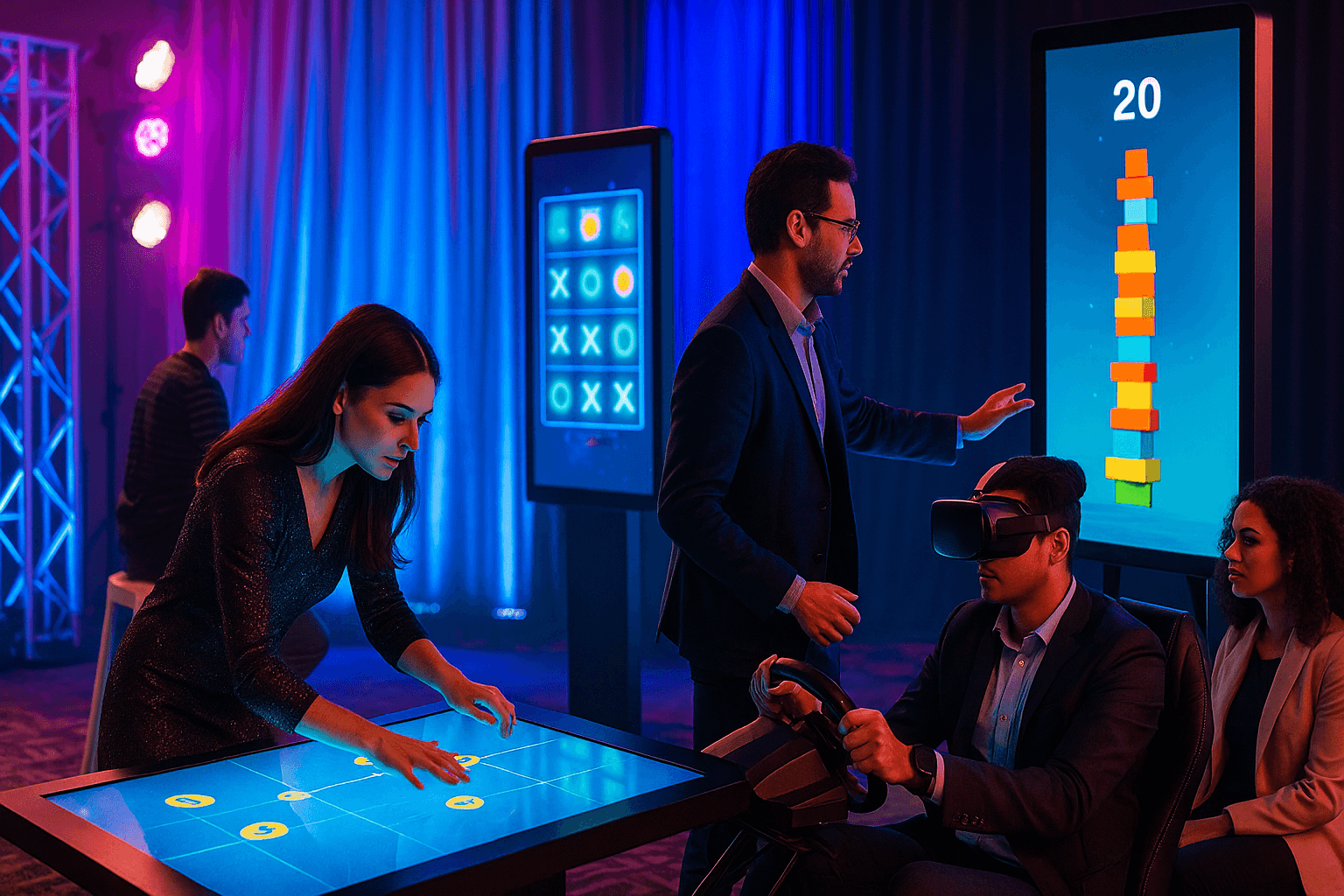 Interactive Games Rental in Hyderabad – Corporate, College Fest & Event Attractions